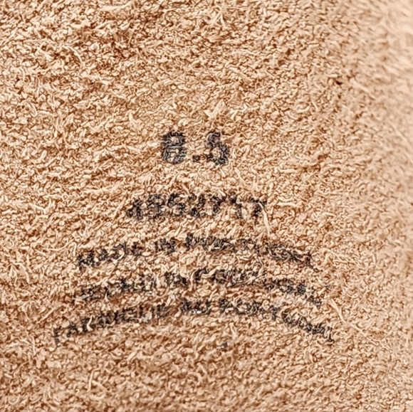 Free People We The Free Beau Tall Rider Boot Leather Natural Tan Cap Toe 8.5 - Picture 15 of 16